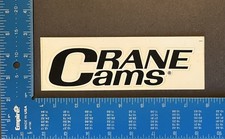 Original Vintage Crane Cams Racing Decal Sticker 70s Toolbox Hot Rod Shop