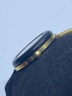 Vintage Gucci 11/12 Women's Gold Plated Bangle Watch Black Bezel Swiss COA — photo 3
