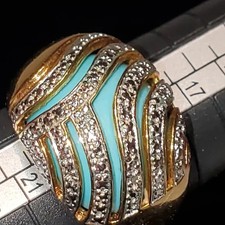 925 Sterling Silver Dinner Ring