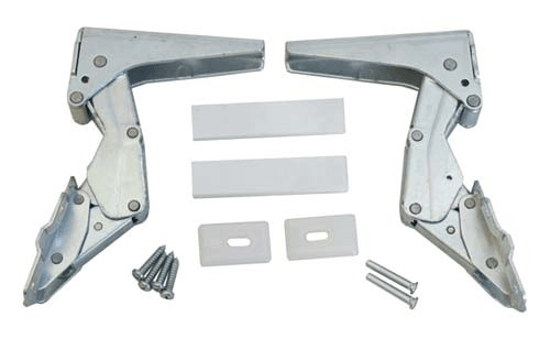 Charnière inférieure de réfrigérateur Fagor 92X9918, lot de 2 pièces