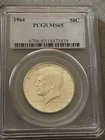 1964 Kennedy half dollar PCGS MS65