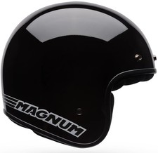 Casco de motocicleta Bell Magnum cara abierta negro