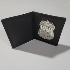 Detective Police Badge in Wallet - Law Enforcement Shield
