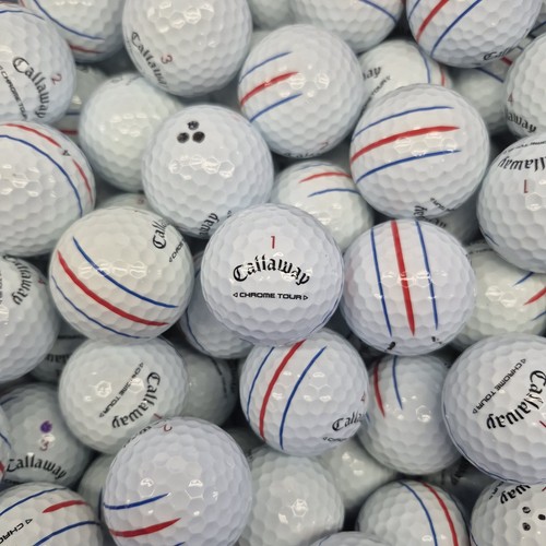 24 Callaway Chrome Tour Triple Track Used Golf Balls - 4A/5A Grade AAAA / AAAAA