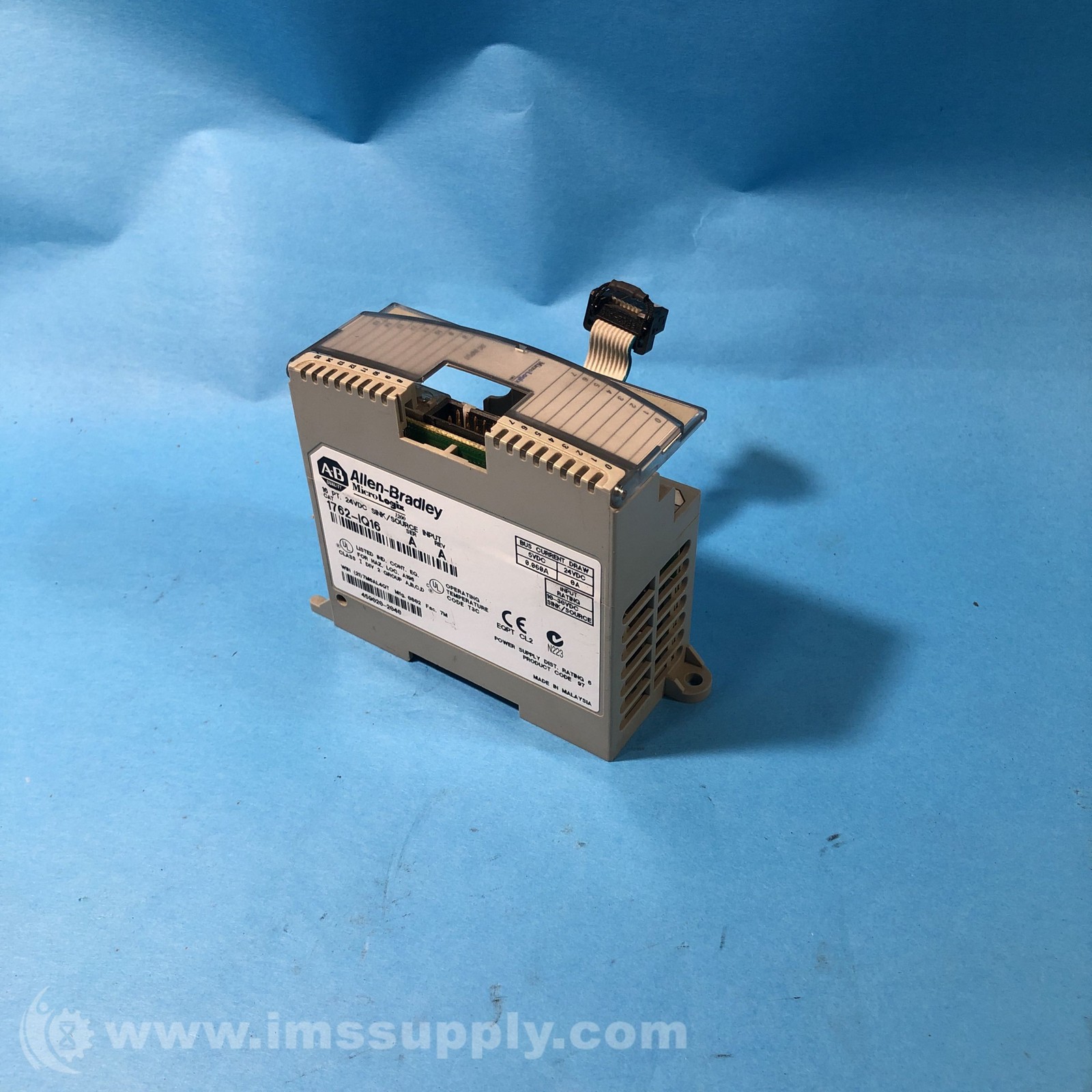 Allen Bradley 1762-IQ16 Series A Micrologix Input Module USIP