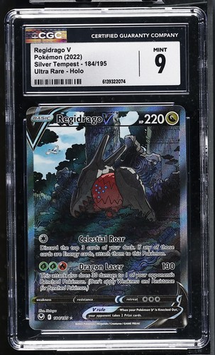 Regidrago V graded CGC 9 for sale on eBay