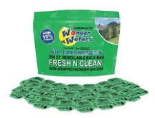 Wonder Wafers 250 Fresh n Clean Unwrapped Automobile Professional Air Fresheners