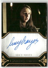 2025 Game of Thrones The Great Houses Lucy Hayes Autograph Kitty Frey Auto
