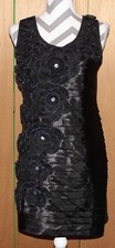 Sylc Camisa, Black Bodycon Dress / Size S