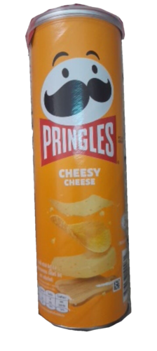 3 X Pringles Cheesy Flavour Potato Cheese Snack 102g - Afbeelding 1 van 3
