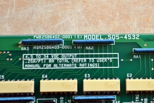 Módulo de salida de CC 1/2A digital Siemens SIMATIC 505-4532 envío gratuito - Imagen 2 de 3