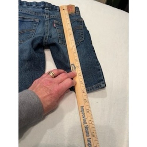 Levi's Boys' 511 Slim Fit Denim Shorts Dark Size 6 Adjustable Waist - Picture 6 of 8