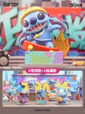 TOPTOY Disney Stitch Vibrant Street Series Blind Box Confirmed Figure You Pick