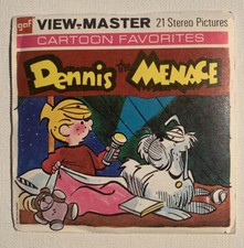 View-Master DENNIS THE MENACE - B539 - 3 Reel Set Booklet