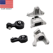 Engine Motor & Trans Mount Set For 18-22 Honda Accord 1.5T Turbo Auto CVT A65109