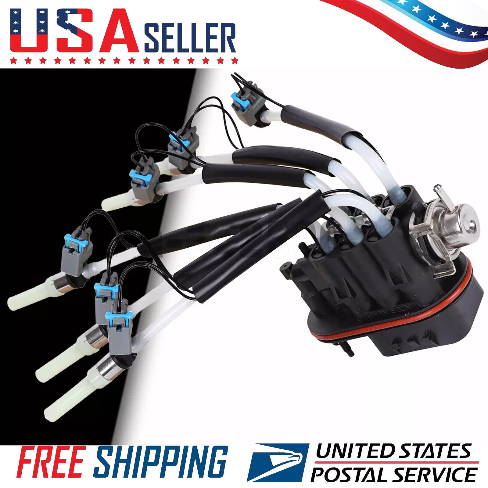 FJ503 Spider Fuel Injectors 6 Cylinder Fit For Chevy Express Silverado 1500 4.3L