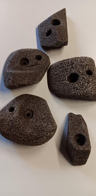 #ad 10 XL Bolt on Rock Climbing Holds WITH Hardware $69.99
