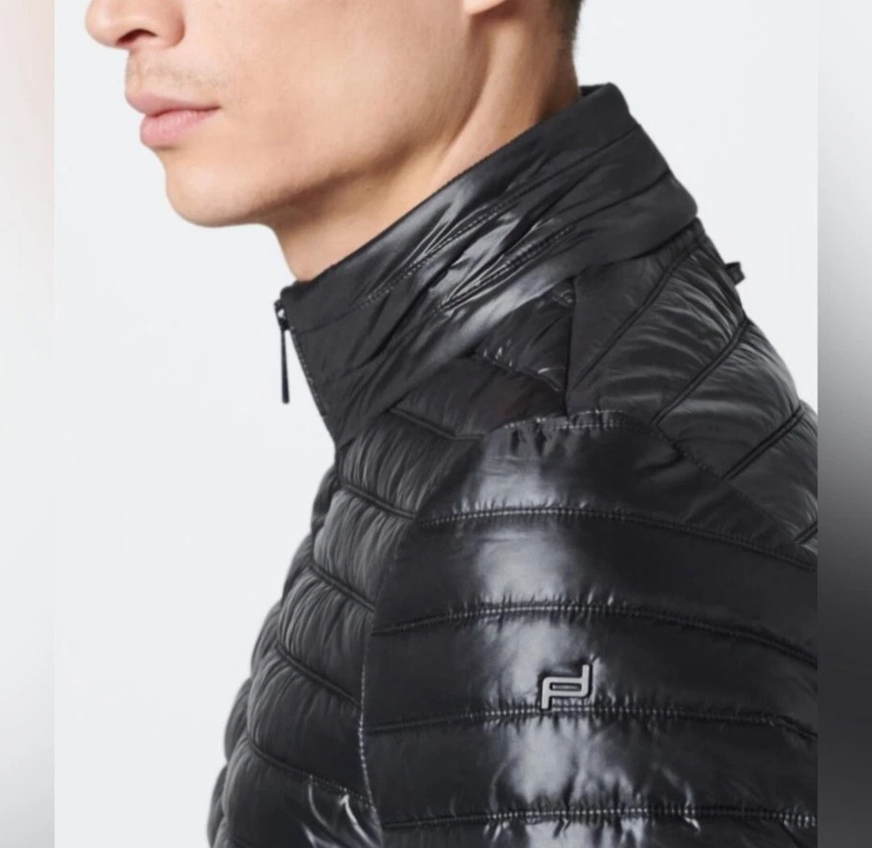 NUEVO Abrigo Chaqueta Parka 3 en 1 Gris Violeta/Negro Porsche Design Para Hombre L Precio de venta sugerido por el fabricante 1500 USD Foto 4 de 4