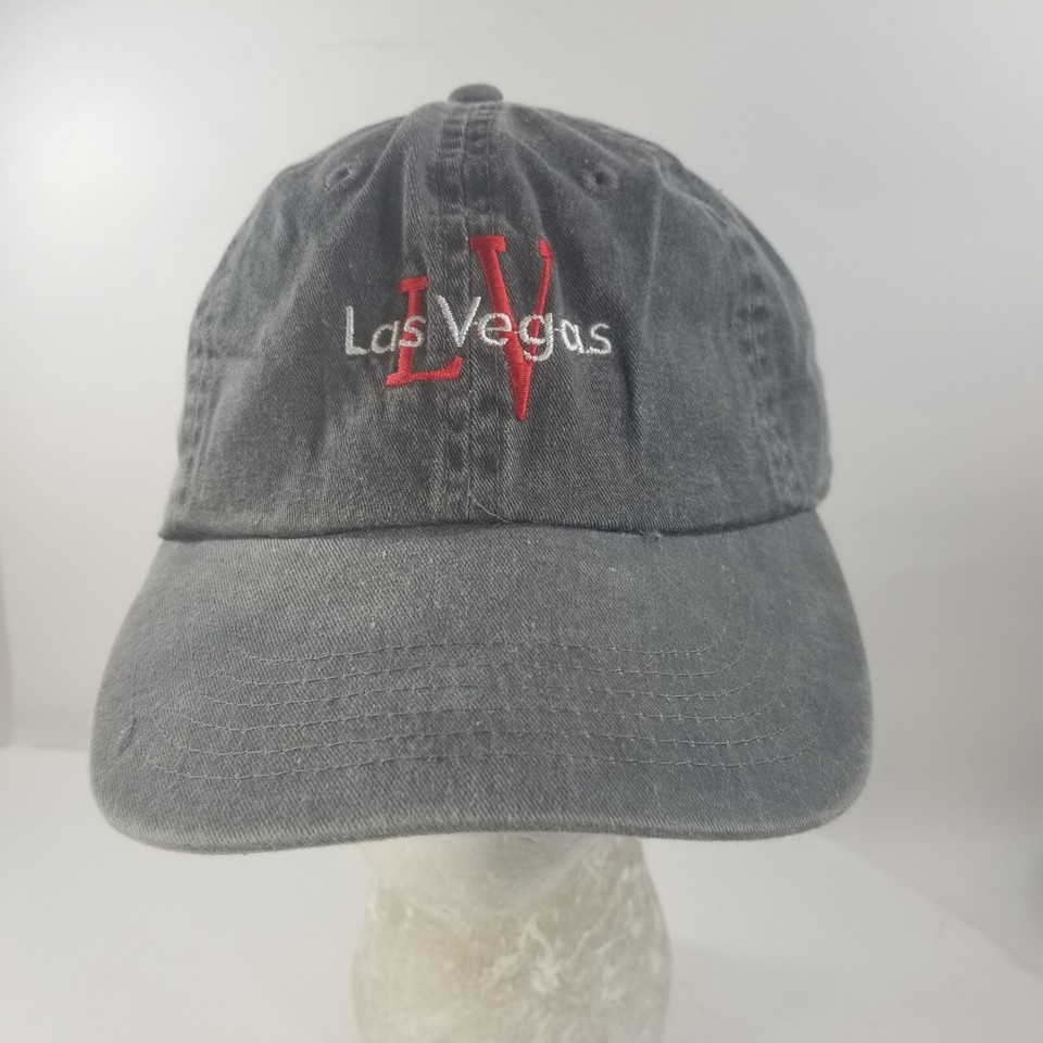 Vintage Denim Las Vegas Baseball Cap by Triangle Headwear Made in