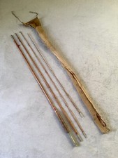 Vintage Bamboo Fly Fishing Rod w/ Cork Handle Antique