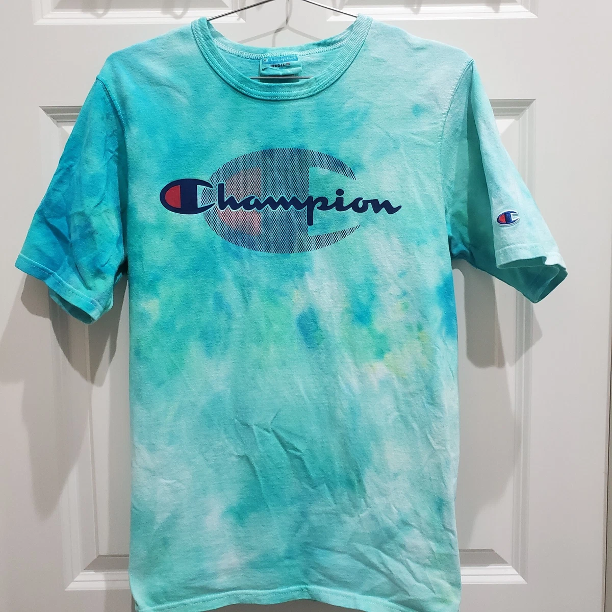 Nick Tie-Dye Tee - Blue Aqua