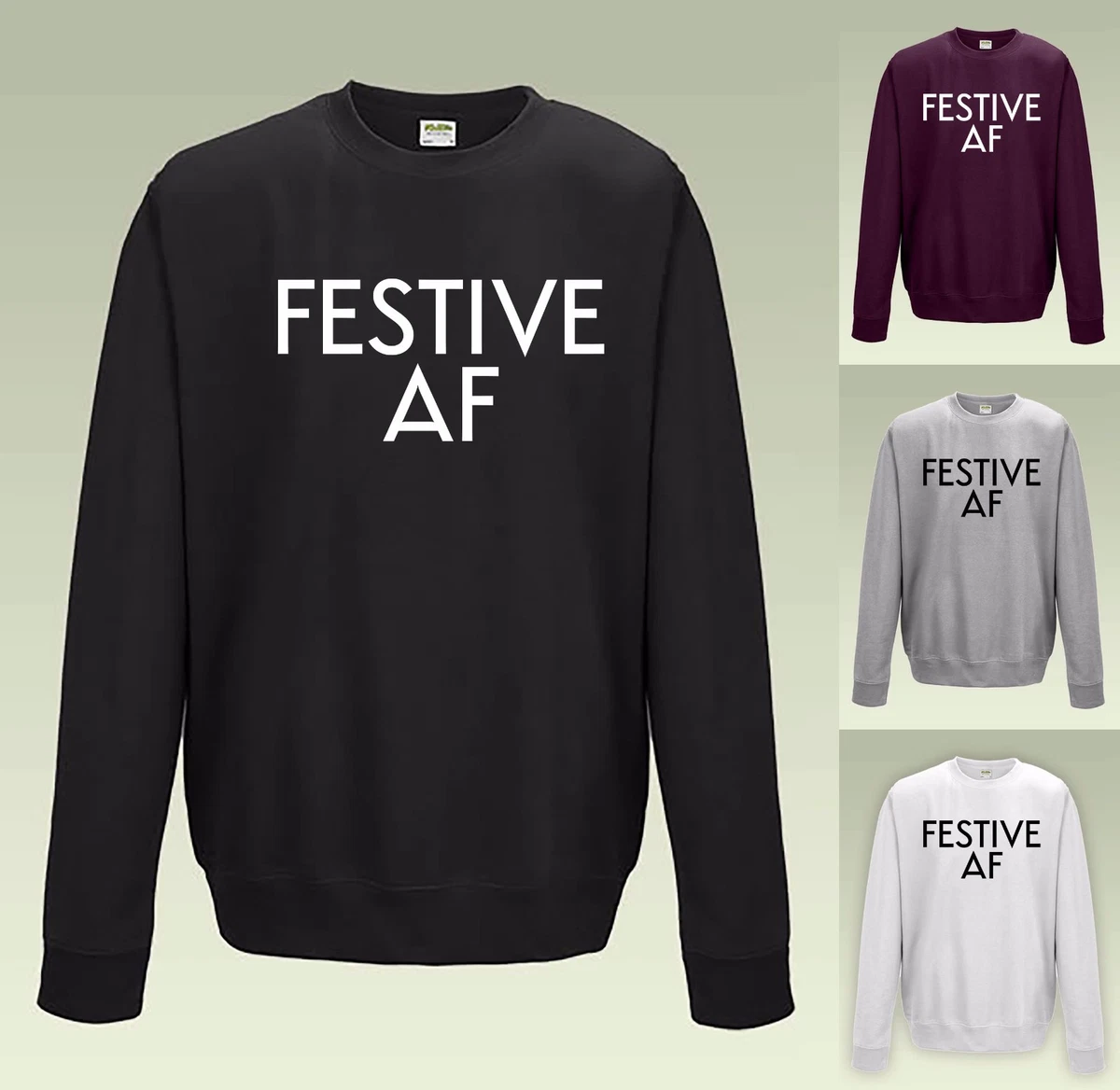 Festive top af sweater