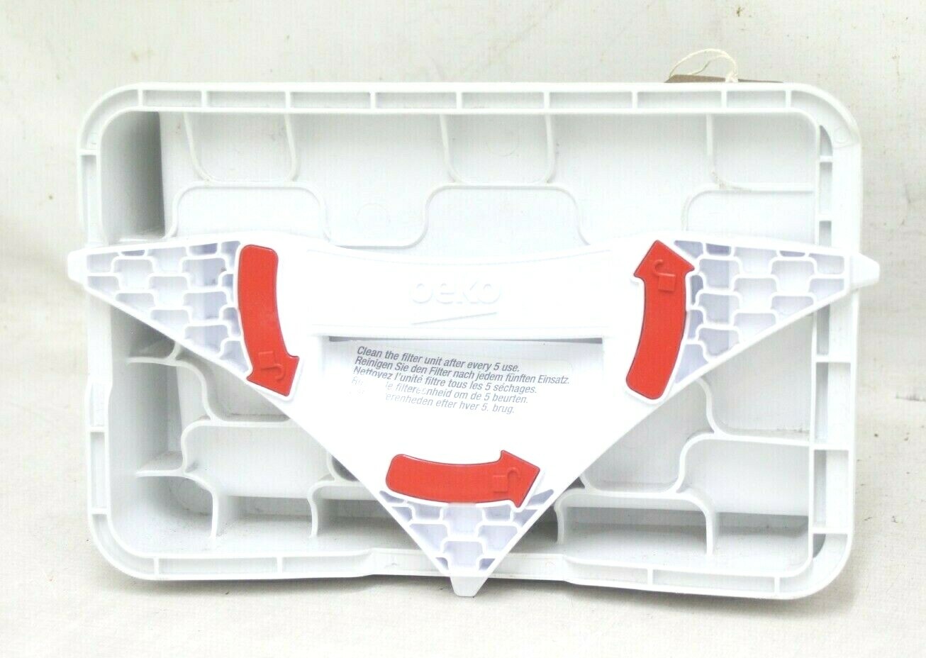 Beko Tumble Dryer Heat Exchanger Condenser Filter Cover 296439