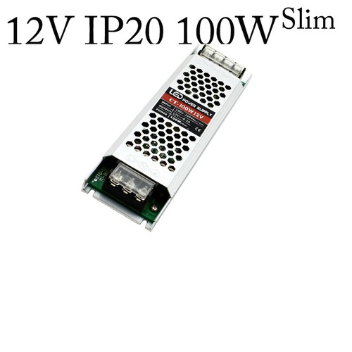 12V Slim LED Treiber Netzteil, AC 240V auf DC 12V Trafo, 60W - 300W - Bild 19 von 39