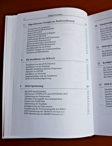 DOS 6 TUNING - Markt&Technik Praxisbuch mit funktionsfähiger Buchdiskette - Afbeelding 10 van 24