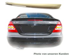Neuer ABS Spoiler passend für Mercedes C W203 Type A, Spoilerlippe