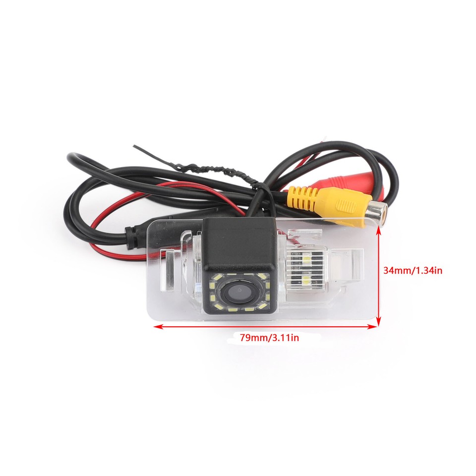 Reverse Backup Camera 12LED for BMW 08/09/10/11/12 BMW 3 Series/5 ...