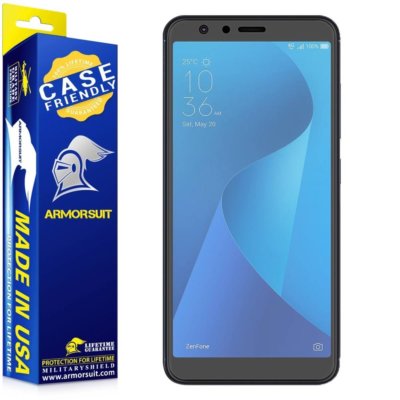 [2-Pack] ArmorSuit Asus Zenfone Max Plus Matte Case Friendly Screen Protector