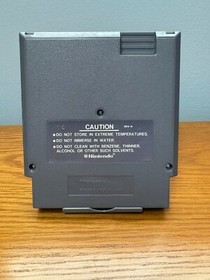 Cartucho de juego Nintendo NES Konami Double Dribble con instrucciones de caja de funda RARO