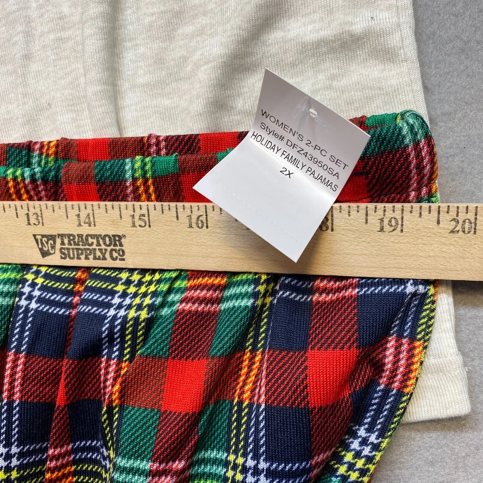 NEW Dearfoams Pajamas Womens Size 2x MAMA BEAR Family Pajamas, 2-Piece Set - Image 4 of 4