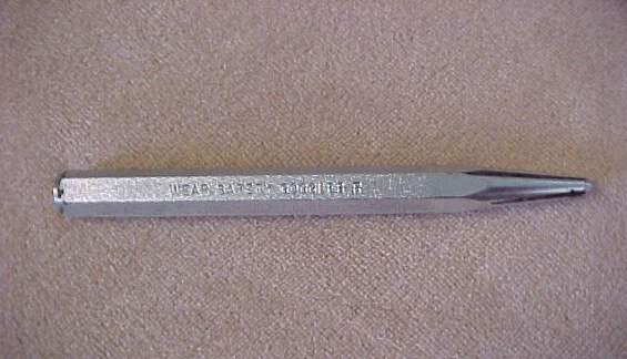 Napa Center Punch 952 NAPA США 3/8, 6-сторонний 5 дюймов длинный винтажный в очень хорошем состоянии - Изображение 3 из 4