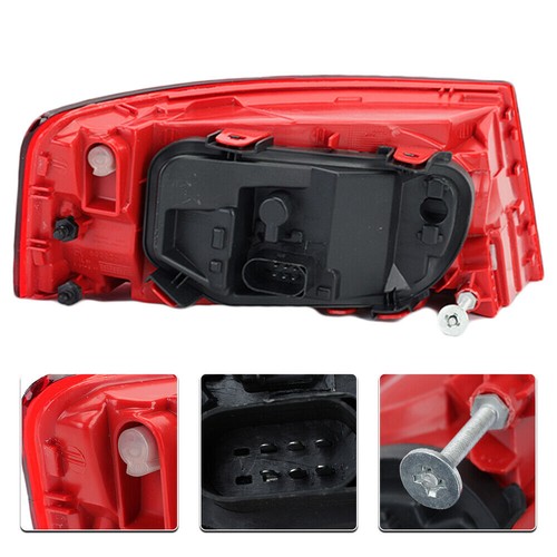 Left&Right Side Tail Lights For Audi A6 C6 S6 Quattro RS6 Saloon Sedan 2009-2011 - Picture 7 of 22