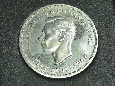 1951 George VI Festival Of Britain 5 Shillings Coin In Original