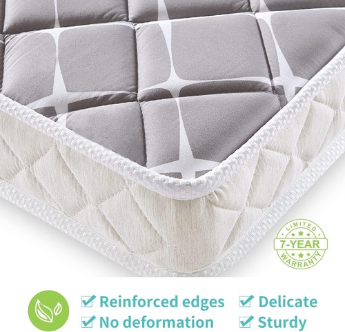 Luxurious 52"x27.6" Dual-Sided Crib & Toddler Mattress - Non-Toxic & Comfortable - Picture 6 of 8