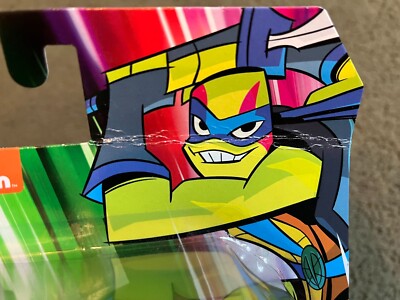 Wrestling Leo Neon Leon Leonardo Rise of The TMNT Action Figure
