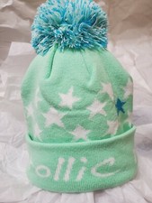 Rollic Baby Hat - mint with stars