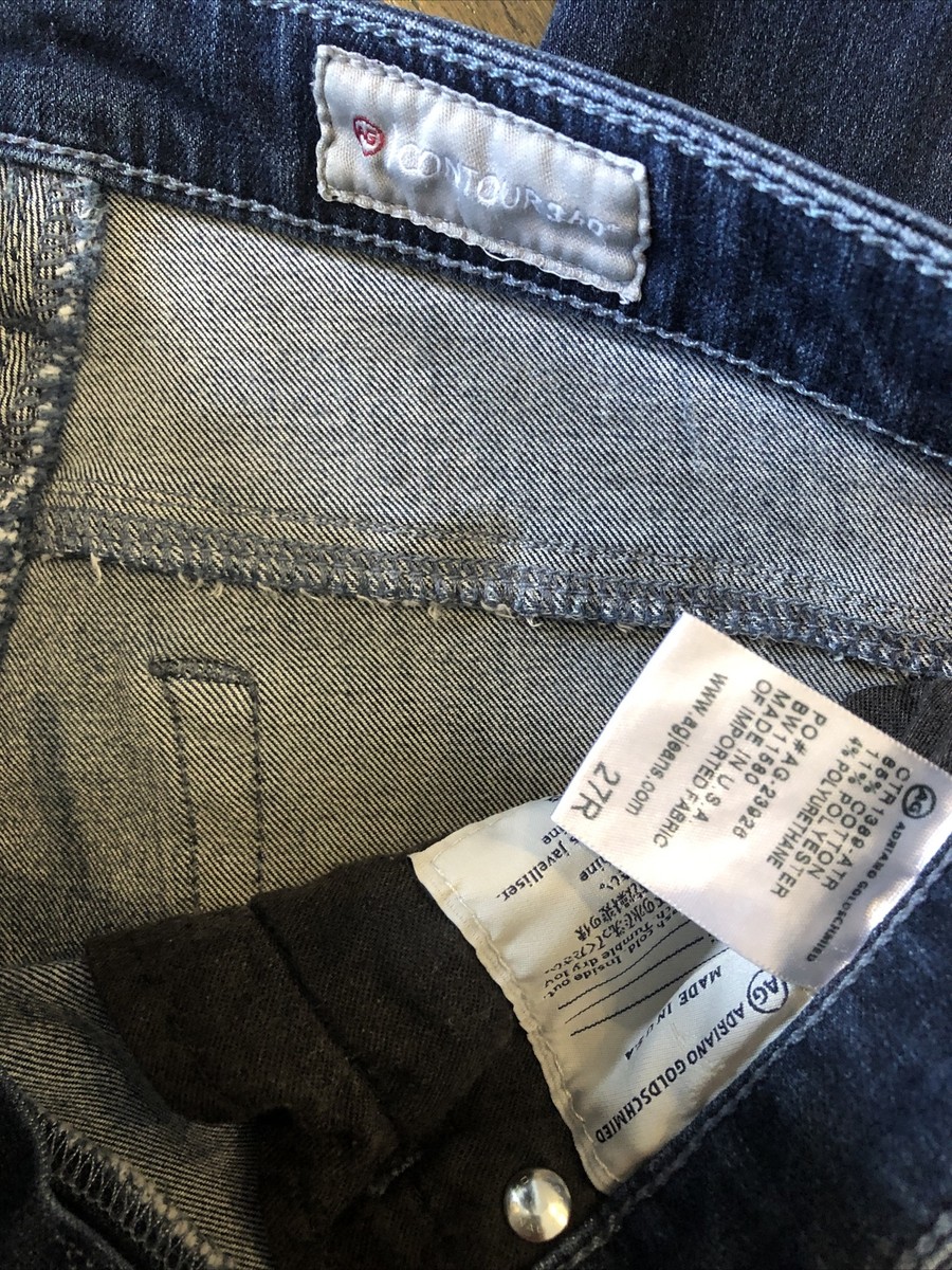 Jean AG Adriano Goldschmied The Legging Ankle Super Skinny - Taille 27 - Couleur 20 Year Etesian - Occasion Très Bon état