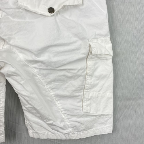Urban Pipeline Shorts Mens 36 Cargo White Zipper Pocket Textured Material Skater - Picture 8 of 11