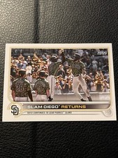 2022 Topps Series 1 Slam Diego Returns Fernando Tatis San Diego Padres Card #125