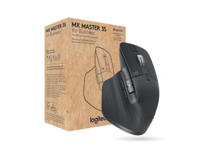 Logitech MX Master 3S for Business - Full-size Mouse - Darkfield