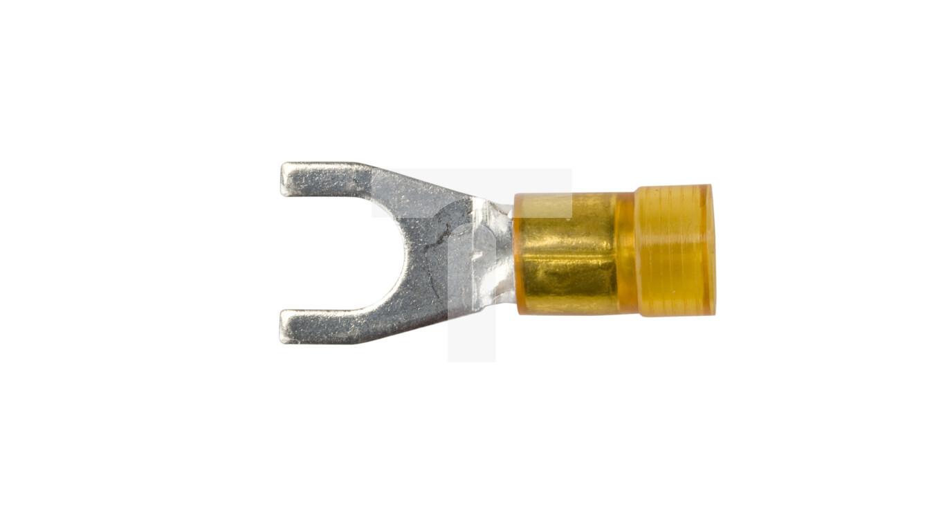 Insulated fork terminal KWI 6/6 PC E09KO-02030302000 / 100pcs / /T2UK