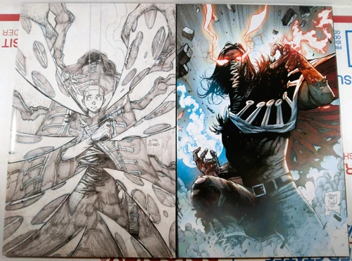 🔴🔥 VANISH #5 RYAN STEGMAN 1:75 VIRGIN SKETCH + #6 DANIEL 1:50 COLOR VARIANT
