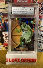 1997 BOWMAN'S BEST #98 ALLEN IVERSON ATOMIC REFRACTOR HOF CGS 9.5 WCG AI3 READ