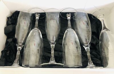 Laurent Perrier La Cuvée Brut Champagne Gift Box with 2 Branded Flutes - Shop To