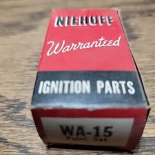 Niehoff ignition parts WA-15 Point Set NOS W Cardboard box Genuine As Found