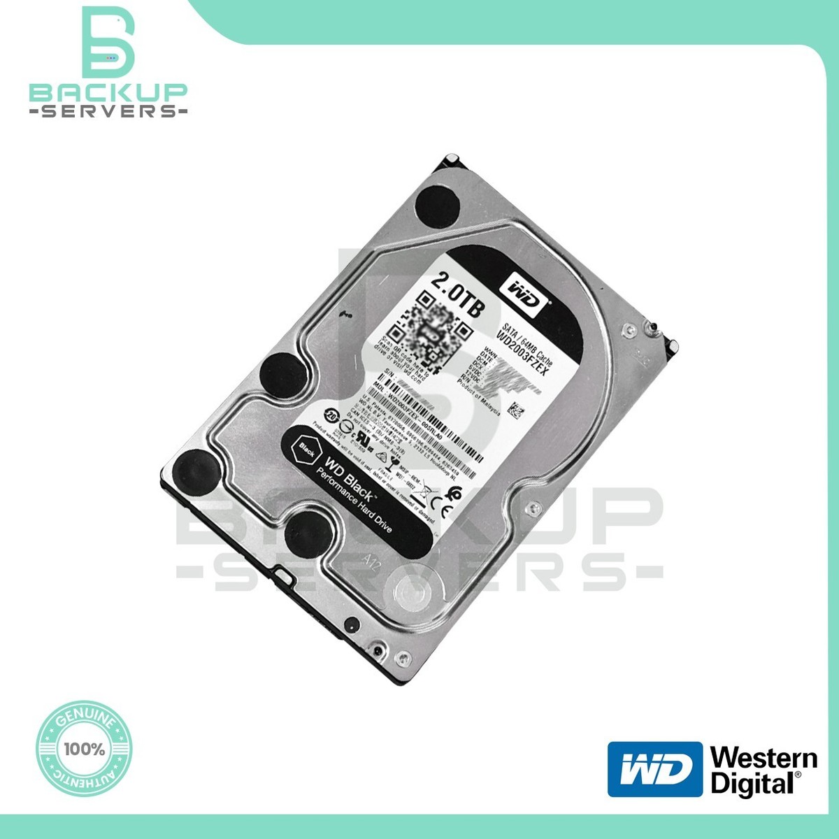 Western Digital WD2003FZEX （3.5 HDD 2TB） 2TB WD_BLACK 3.5-Inch Gaming Hard Drive | Western Digital